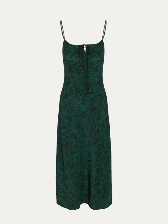 Realisation Par Dresses & Skirts - Realisation Par Green Alba Midi Slip Dress